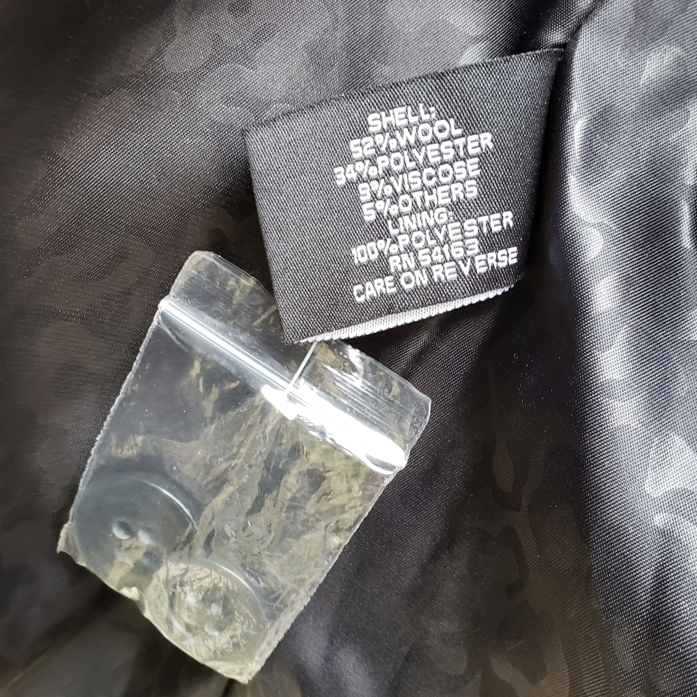 Guess Peacoat Coat Jacket - Picture 4 of 8